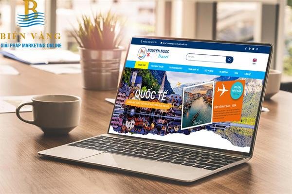 Thiết kế website du lịch đặc sắc | Nguyễn Ngọc Travel