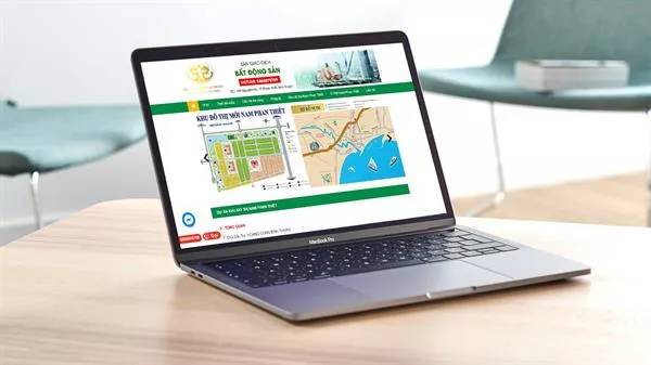 Thiết Kế Website Khu Đô Thị Nam Phan Thiết