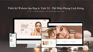 Thiết kế website làm đẹp spa