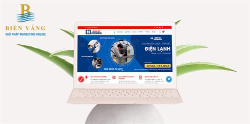 Thiết kế Website sửa chữa điện lạnh chất lượng tại Phan Thiết | Điện Lạnh Đình Mỹ