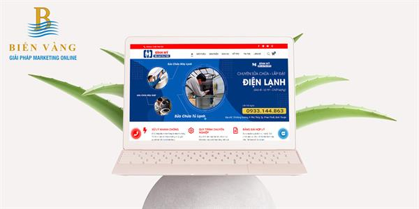 Thiết kế Website sửa chữa điện lạnh chất lượng tại Phan Thiết
