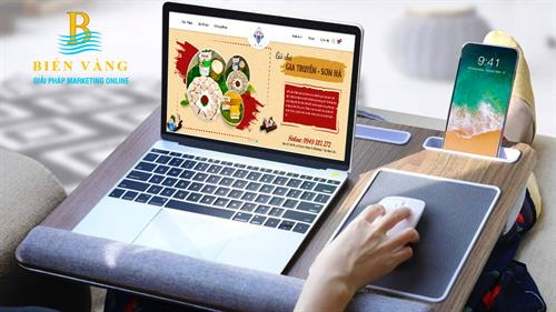 Thiết kế website thực phẩm, món ăn ngon - Giò Chả Sơn Hà