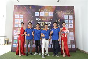 Tập thể công ty Biển Vàng dự tiệc tất niên hội CCTV - IT Bình Thuận