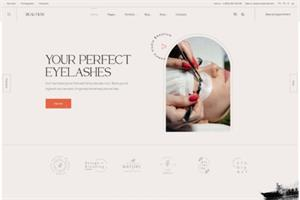 Thiết kế website làm đẹp spa - Mẫu 3