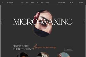 Thiết kế website làm đẹp spa - Mẫu 4
