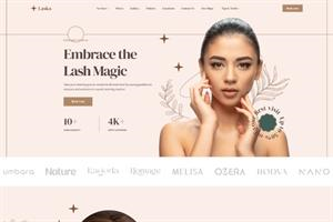 Thiết kế website làm đẹp spa - Mẫu 5