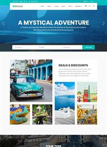 Mẫu Website du lịch Go Travel