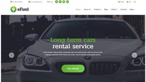 MẪU WEBSITE CHO THUÊ XE – EFUEL