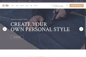 Thiết kế website thời trang - Mẫu 10