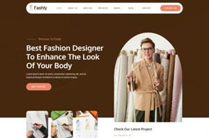 Thiết kế website thời trang - Mẫu 3