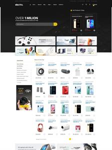 Mẫu website bán hàng điện tử ELECTRO