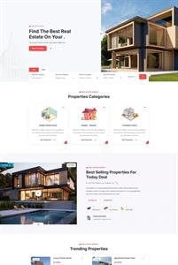 Mẫu Website BĐS NewVilla