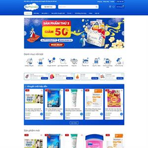 Mẫu website nhà thuốc Sky Pharmacy