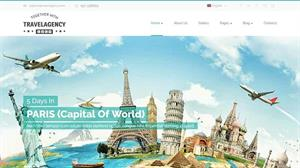 Mẫu Website du lịch Travel Agency
