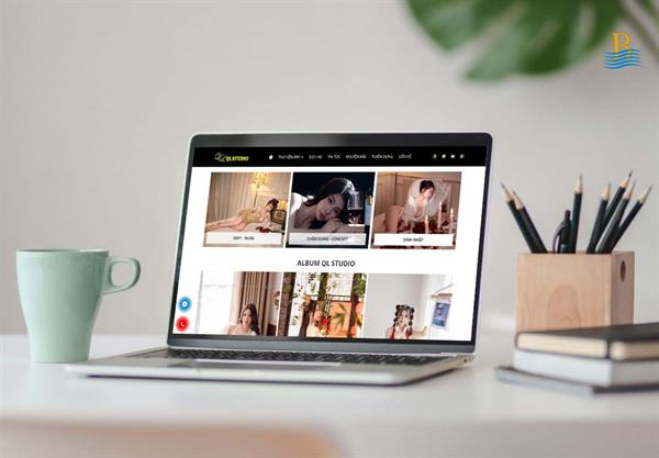 Thiết kế website studio chụp ảnh | QL Studio