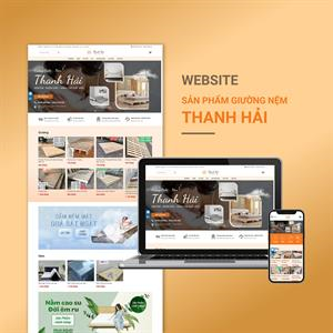 Thiết Kế Website Sản Phẩm Giường Nệm Thanh Hải