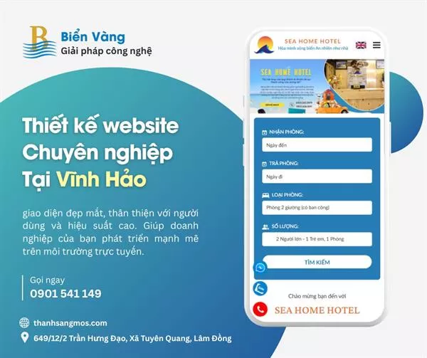 Dịch Vụ Thiết Kế Website Tại Xã Vĩnh Hảo, Lâm Đồng (Bình Thuận Cũ) – Giải Pháp Chuyển Đổi Số Toàn Diện Cho Doanh Nghiệp Địa Phương