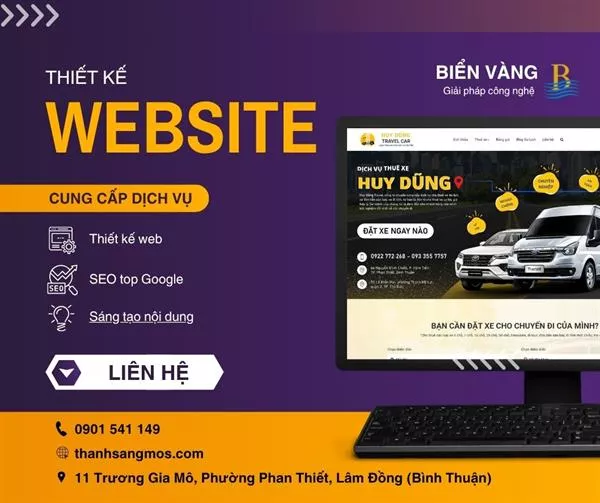 Dịch Vụ Thiết Kế Website Tại La Gi, Lâm Đồng (Bình Thuận Cũ)