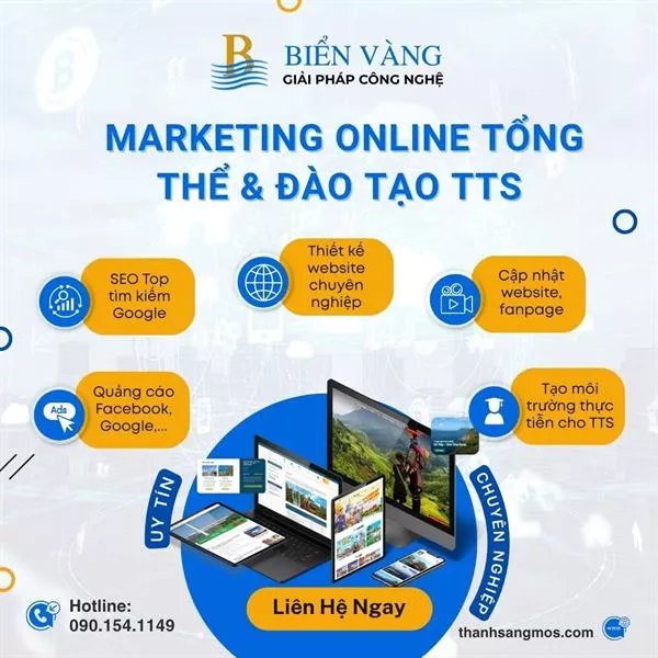 Dịch Vụ Marketing Tổng Thể Cho Doanh Nghiệp – Thiết Kế Website Lâm Đồng Biển Vàng