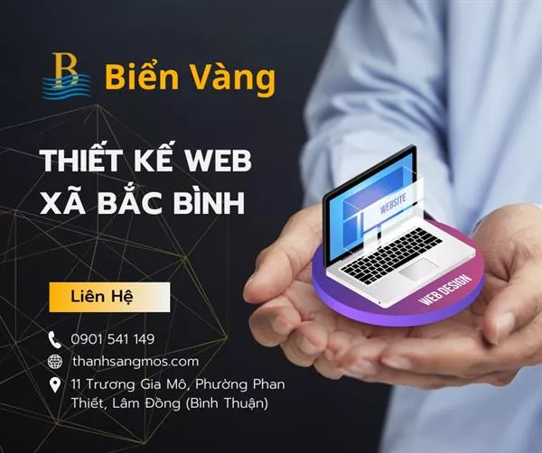 Thiết Kế Website tại Xã Bắc Bình, Lâm Đồng – Đồng Hành Cùng Doanh Nghiệp Chinh Phục Thị Trường Online Cùng Biển Vàng