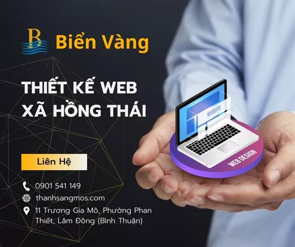 Thiết Kế Website tại Xã Hồng Thái, Lâm Đồng – Đồng Hành Cùng Doanh Nghiệp Chinh Phục Thị Trường Online Cùng Biển Vàng