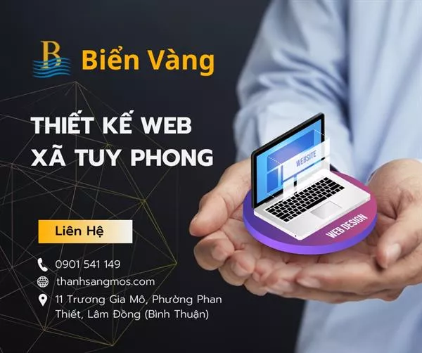 Thiết Kế Website tại Xã Tuy Phong, Lâm Đồng – Đồng Hành Cùng Doanh Nghiệp Chinh Phục Thị Trường Online Cùng Biển Vàng