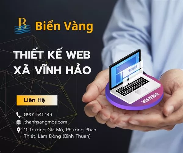 Thiết Kế Website tại Xã Vĩnh Hảo, Lâm Đồng – Đồng Hành Cùng Doanh Nghiệp Chinh Phục Thị Trường Online Cùng Biển Vàng