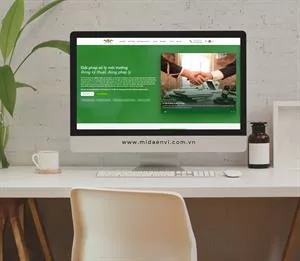Thiết Kế Website Công Ty Môi Trường Minh Đạt - Lâm Đồng