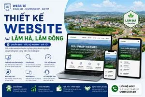 Thiết kế website tại Lâm Hà, Lâm Đồng – Chuẩn SEO, Giá Tốt