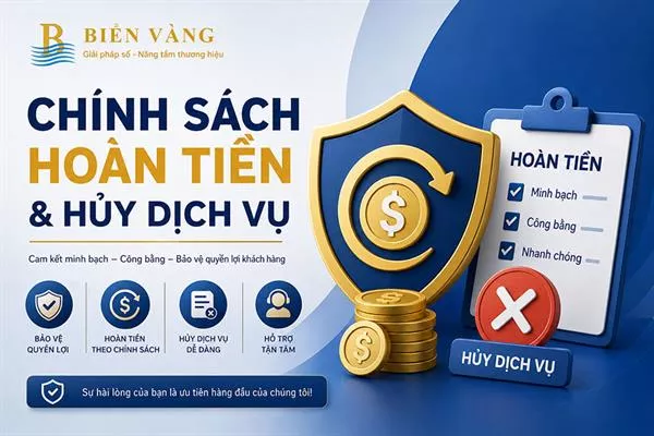 Chính sách hoàn tiền & hủy dịch vụ