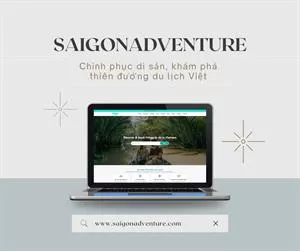 Thiết Kế Website Du Lịch SaiGon Adventure – Giải Pháp Số Hóa Vượt Trội Từ Biển Vàng