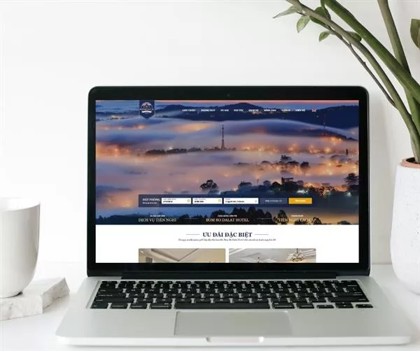 Thiết Kế Website Khu Du Lịch Rừng Thông Núi Voi Chuyên Nghiệp – Biển Vàng