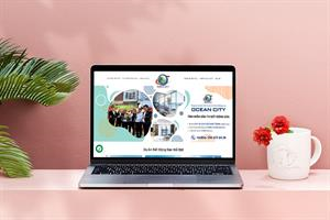 Công ty thiết kế website bất động sản tại Bình Thuận - Website Ocean City