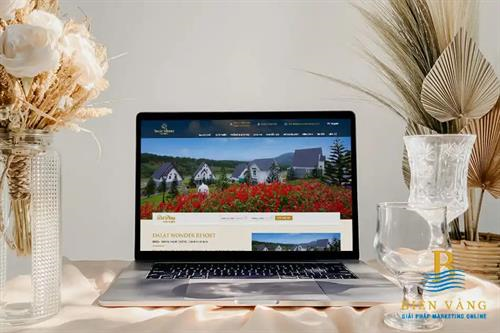 Thiết Kế Website Dalat Wonder Resort giao diện độc đáo