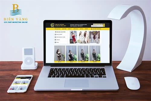 Thiết kế website Shop đầm váy thời trang QL