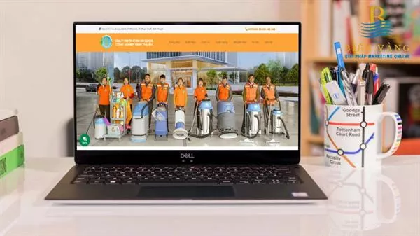 Thiết Kế Website Vệ Sinh Công nghiệp Bình Thuận