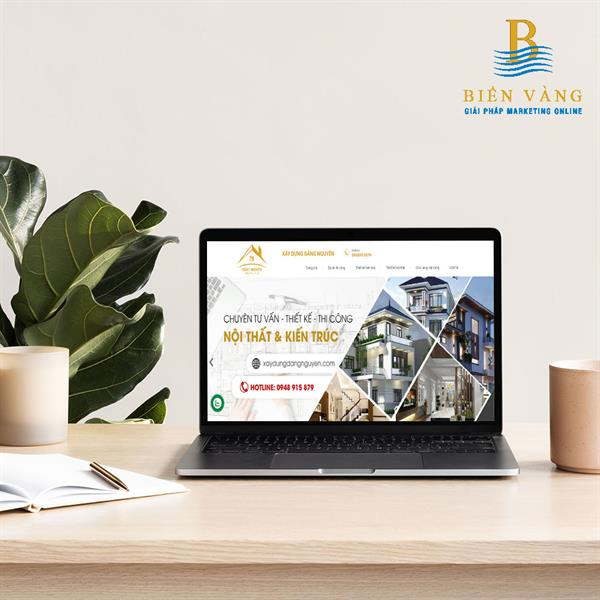 Thiết kế website xây dựng Đăng Nguyên Bình Thuận