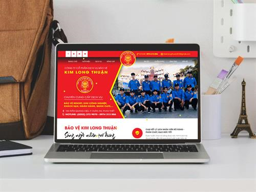 Thiết Kế Website Bảo Vệ Kim Long Thuận