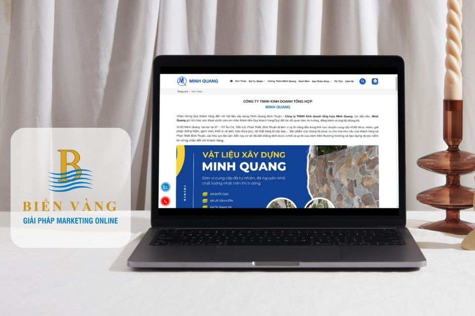 Thiết kế website bán vật liệu xây dựng