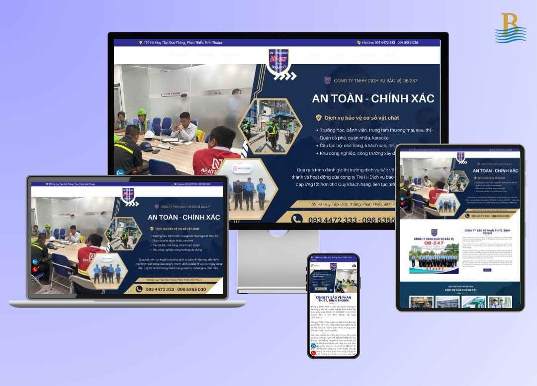 Thiết kế website uy tín Bình Thuận
