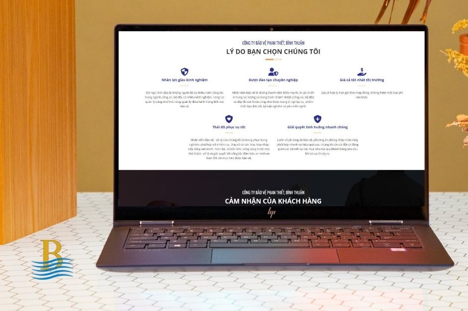 Thiết kế website uy tín Bình Thuận