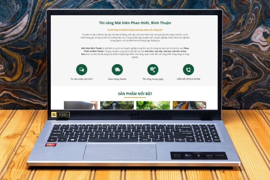 Thiết kế website Bình Thuận