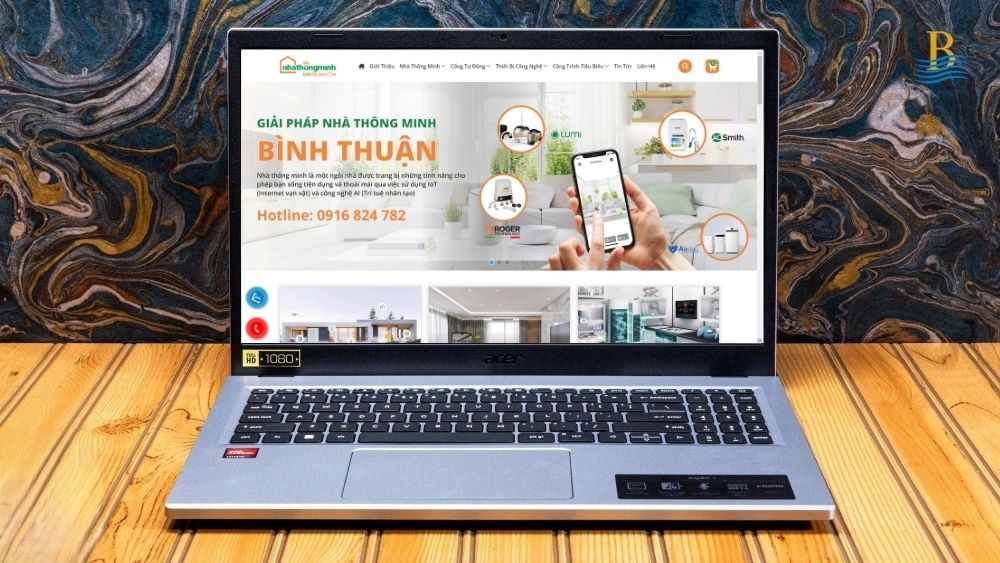 Thiết kế website Nhà Thông Minh Bình Thuận