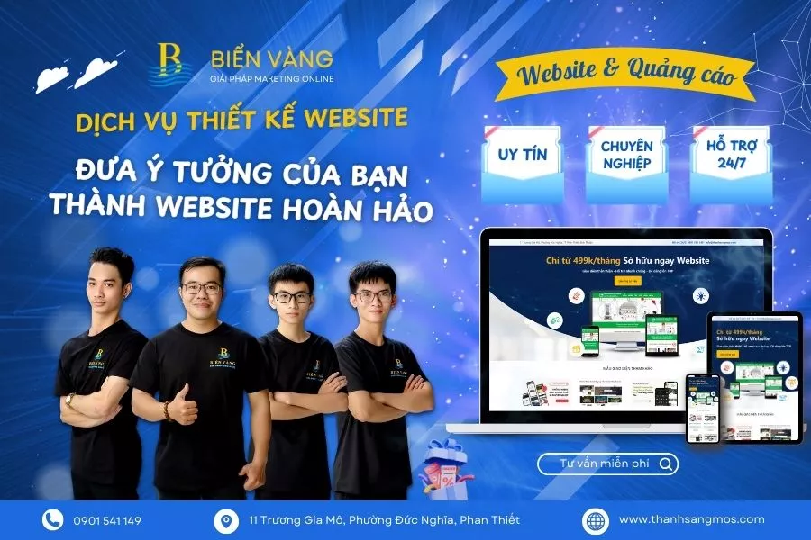Thiết kế website Lâm Đồng - Bình Thuận
