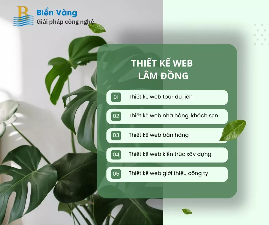 Thiết kế website Lâm Đồng - Bình Thuận