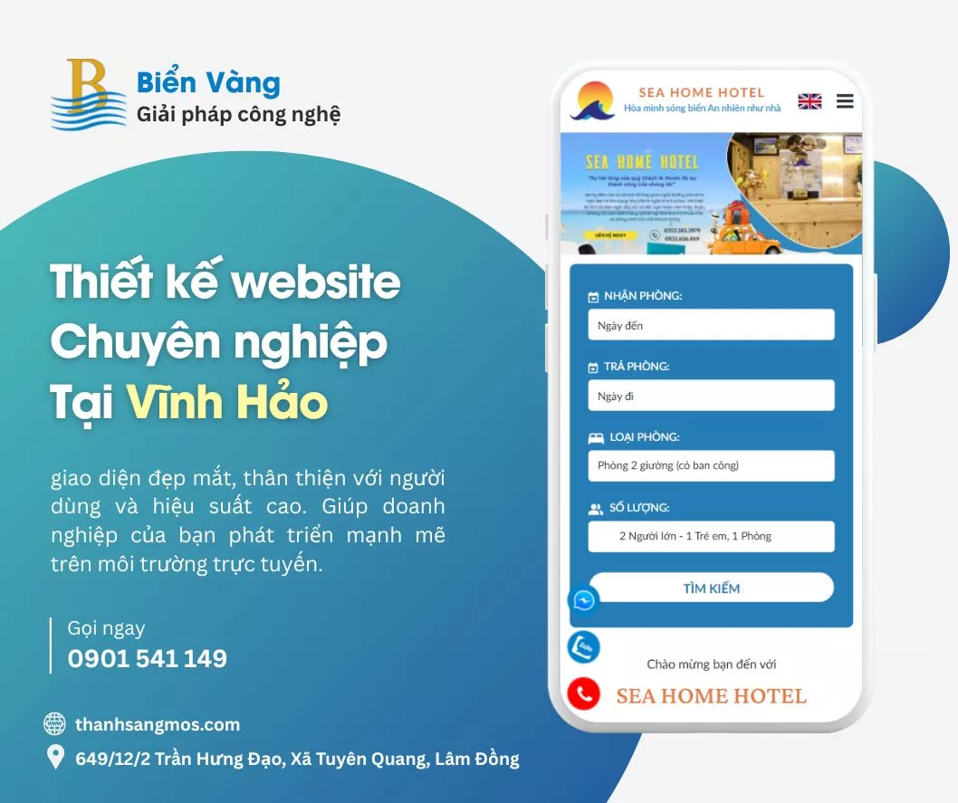 Thiết kế website Lâm Đồng - Bình Thuận