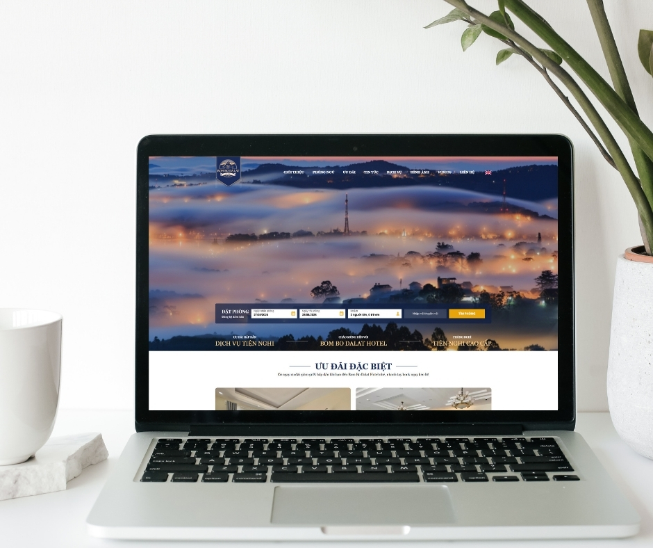 Thiết Kế Website Khách Sạn Chuyên Nghiệp