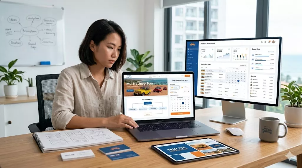 Thiết kế web chuyên nghiệp Biển Vàng