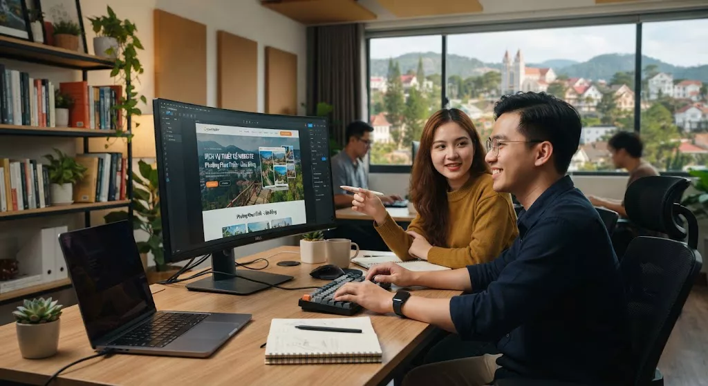 Thiết kế web chuyên nghiệp Biển Vàng