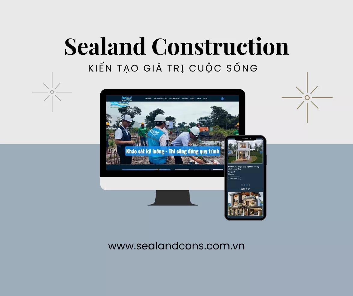 Thiết kế web chuyên nghiệp Biển Vàng